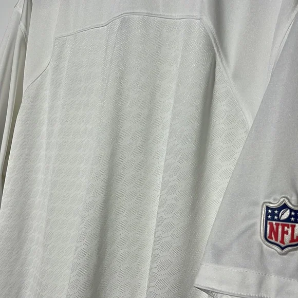 Nike White Baltimore Ravens Dri-Fit Polo Size L - Picture 9 of 10